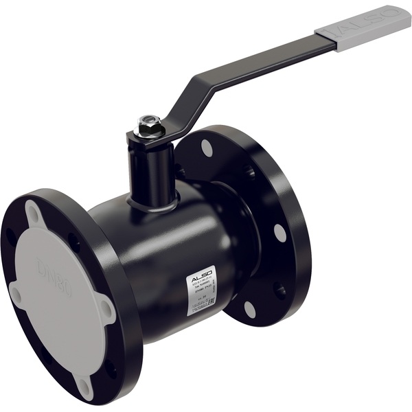 Кран шаровой сталь полнопроходной под задвижку КШ.Ф.З.200.25-01 Ду200 Ру25 фл рукоятка ALSO